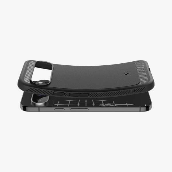 Spigen Rugged Armor Google Pixel 9 Pro/Pixel 9 Marble Gray