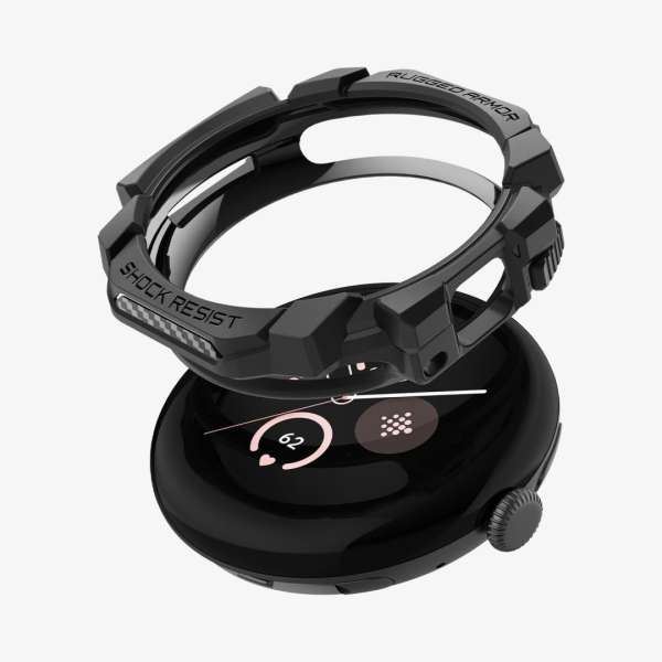 Spigen Rugged Armor Google Pixel Watch 3/2/1 (41mm) Matte Black