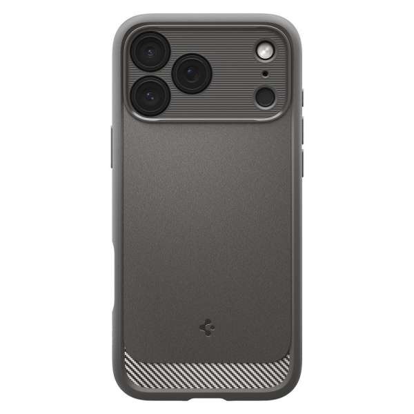 Spigen Rugged Armor MagSafe case for iPhone 17 Pro Max Gray