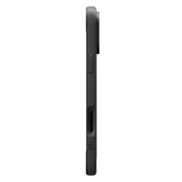 Spigen Rugged Armor MagSafe case for iPhone 17 Pro Max Matte Black