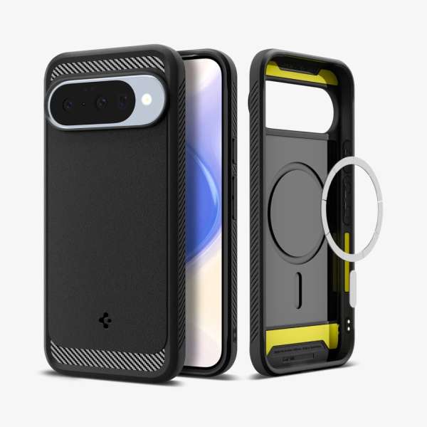 Spigen Rugged Armor MagSafe for Google Pixel 10 Pro/Pixel 10 Matte Black