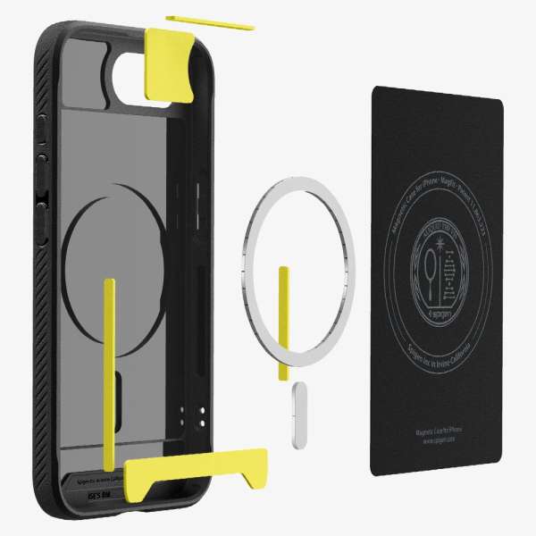 Spigen Rugged Armor MagSafe iPhone 16e Matte Black