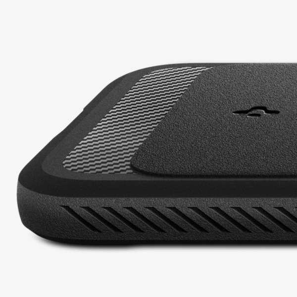 Spigen Rugged Armor MagSafe iPhone 16e Matte Black