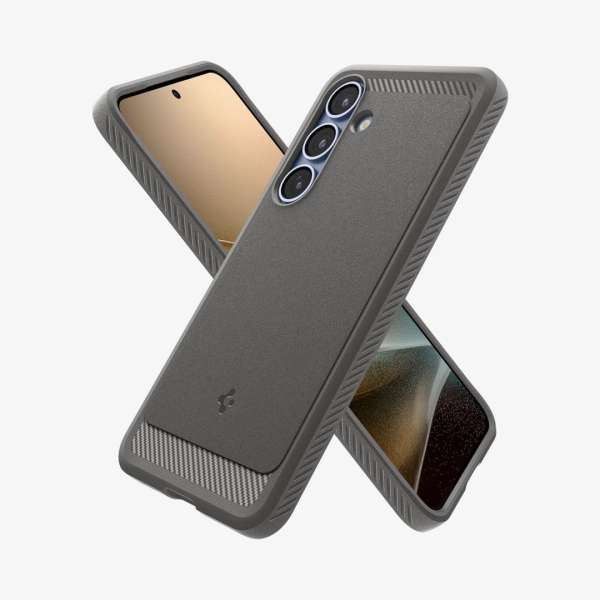 Spigen Rugged Armor MagSafe Samsung Galaxy S25 Marble Gray