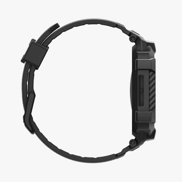 Spigen Rugged Armor Pro 2 case for Apple Watch 11 46mm Matte Black