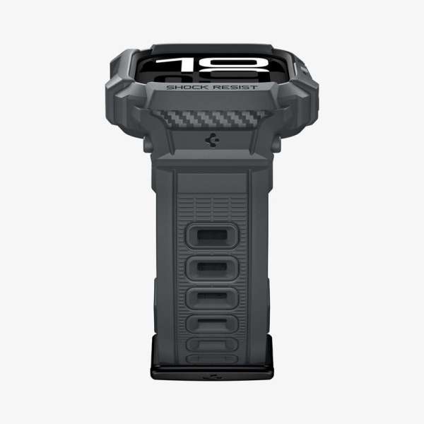 Spigen Rugged Armor Pro 2 for Apple Watch 11 46mm Dark Grey