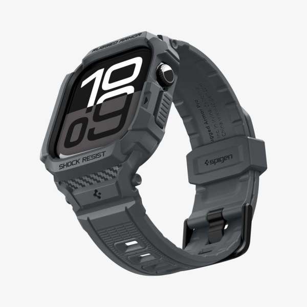 Spigen Rugged Armor Pro 2 for Apple Watch 11 46mm Dark Grey