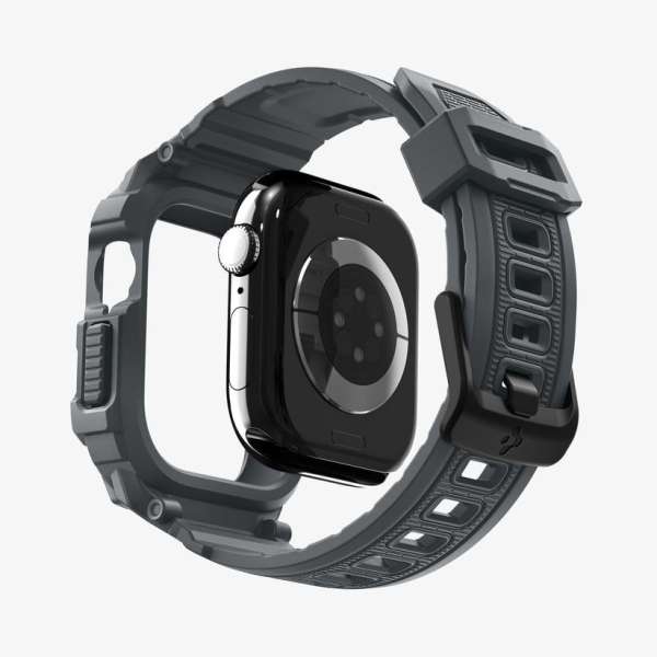 Spigen Rugged Armor Pro 2 for Apple Watch 11 46mm Dark Grey