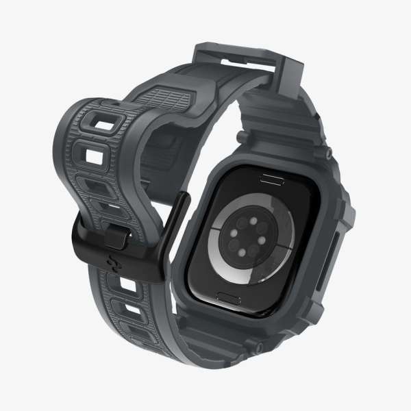 Spigen Rugged Armor Pro 2 for Apple Watch 11 46mm Dark Grey