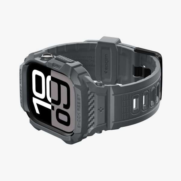 Spigen Rugged Armor Pro 2 for Apple Watch 11 46mm Dark Grey
