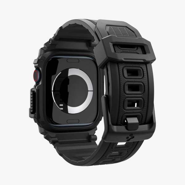 Spigen Rugged Armor Pro Apple Watch 10 42mm Matte Black