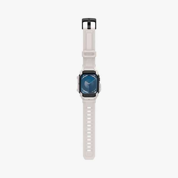 Spigen Rugged Armor Pro Apple Watch 10 46mm Dune Beige