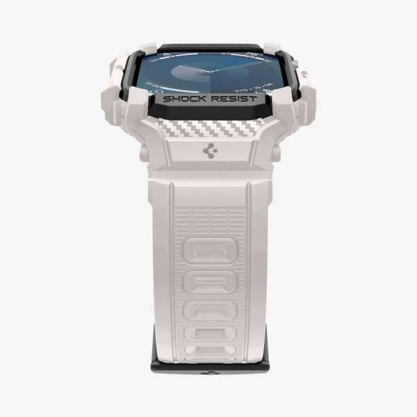 Spigen Rugged Armor Pro Apple Watch 10 46mm Dune Beige