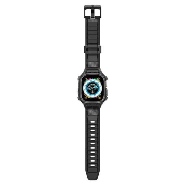 Spigen Rugged Armor Pro, black - Apple Watch Ultra 2/Ultra 49mm