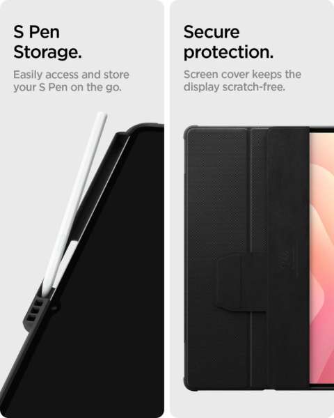 Spigen Rugged Armor Pro case for Samsung Galaxy Tab S11 Ultra Black