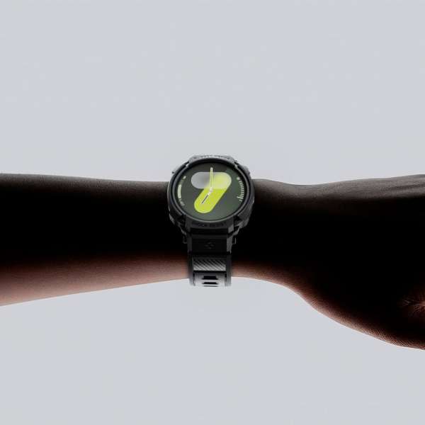 Spigen Rugged Armor Pro for Galaxy Watch 8 (40mm) Matte Black