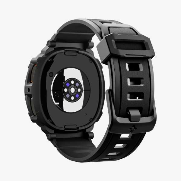 Spigen Rugged Armor Pro for Samsung Galaxy Watch 8 Classic (46mm) Matte Black