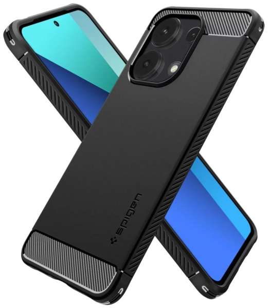 Spigen Rugged Armor Xiaomi Redmi Note 13 Matte Black