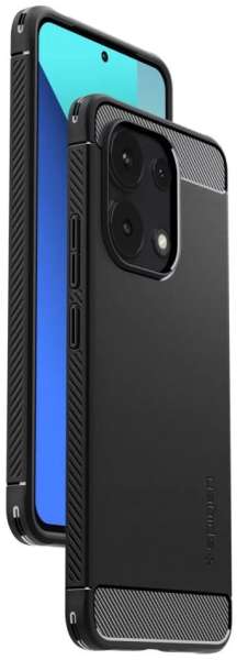 Spigen Rugged Armor Xiaomi Redmi Note 13 Matte Black
