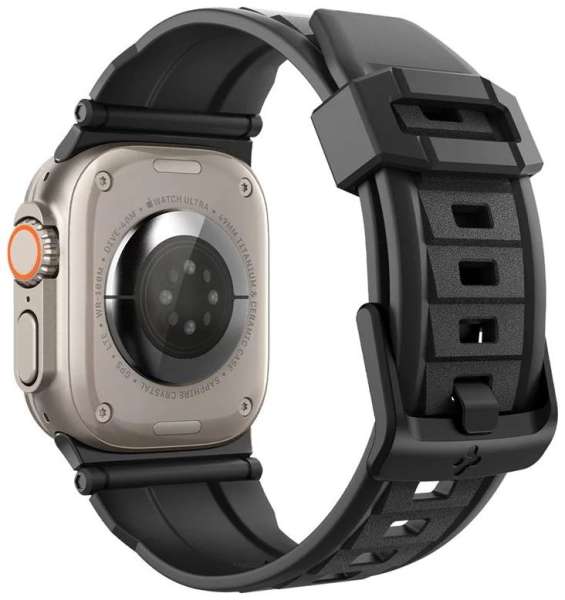 Spigen Rugged Ultra Band for Apple Watch 49mm/45mm/44mm/42mm Matte Black
