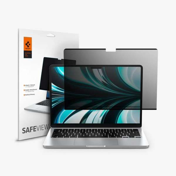 Spigen SafeView Screen Protector for MacBook Air 13" M4/M3/M2 1Pack