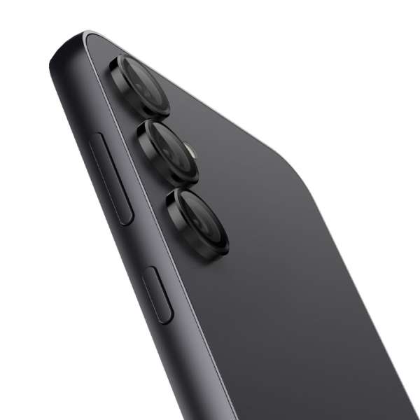Spigen Samsung Galaxy S23 FE Glass tR EZ Fit Optik Pro Black (2 Pack)