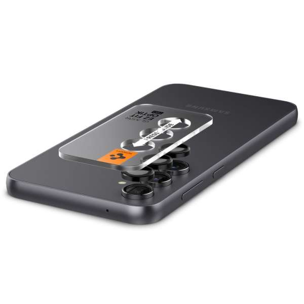 Spigen Samsung Galaxy S23 FE Glass tR EZ Fit Optik Pro Black (2 Pack)