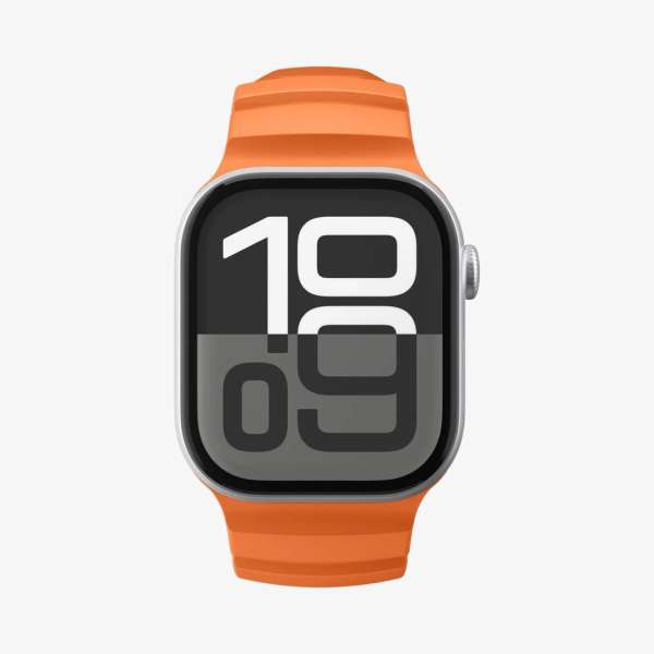 Spigen Silicone Band for Apple Watch 49mm/46mm/45mm/44mm Orange