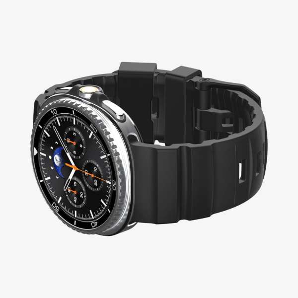 Spigen Silicone Band for Samsung Galaxy Watch 8 46mm/44mm/40mm Black