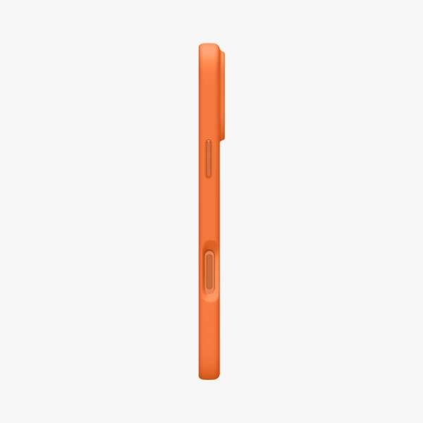 Spigen Silicone Fit MagSafe case for iPhone 17 Pro Max Cosmic Orange