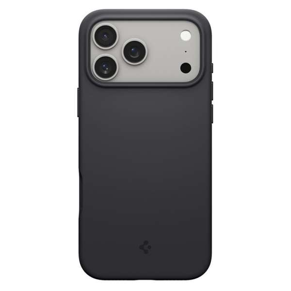 Spigen Silicone Fit MagSafe case for iPhone 17 Pro Max Black