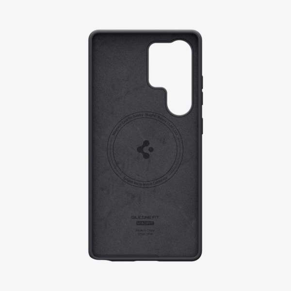 Spigen Silicone Fit MagSafe Samsung Galaxy S25 Ultra Black