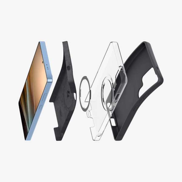 Spigen Silicone Fit MagSafe Samsung Galaxy S25 Ultra Black