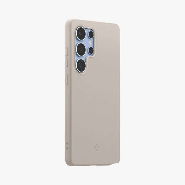 Spigen Silicone Fit MagSafe Samsung Galaxy S25 Ultra Natural Titanium