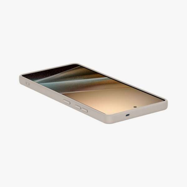 Spigen Silicone Fit MagSafe Samsung Galaxy S25 Ultra Natural Titanium