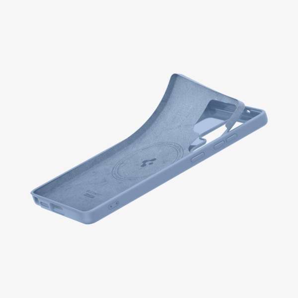 Spigen Silicone Fit MagSafe Samsung Galaxy S25 Ultra Sapphire Blue
