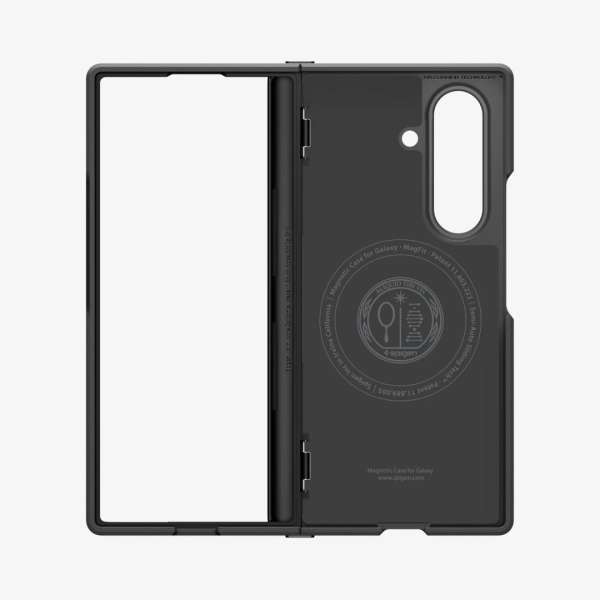 Spigen Slim Armor Pro MagSafe case for Samsung Galaxy Z Fold7 Metal Slate
