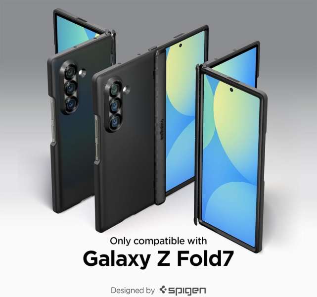 Spigen Slim Armor Pro MagSafe for Samsung Galaxy Z Fold7 Black