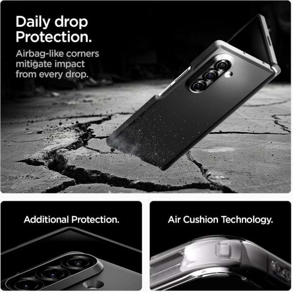 Spigen Slim Armor Pro MagSafe for Samsung Galaxy Z Fold7 Black