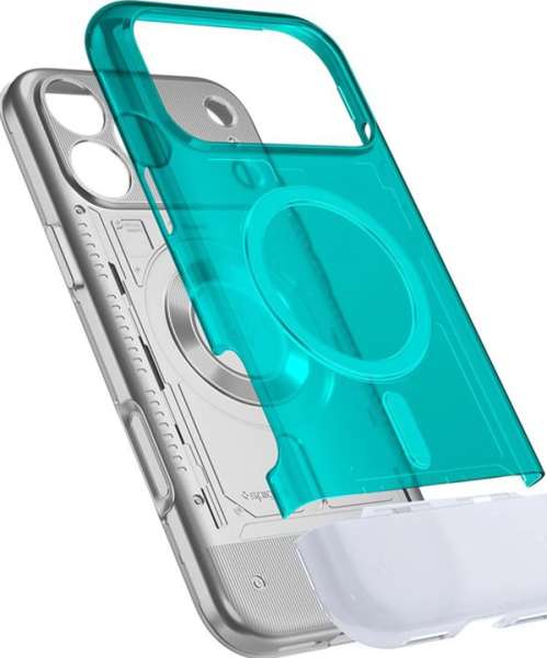 Spigen Classic C1 MagSafe case for iPhne 17 Pro Max Bondi Blue