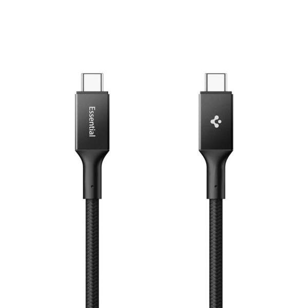 Spigen Essential USB-C to USB-C 240W Fabric Cable Black