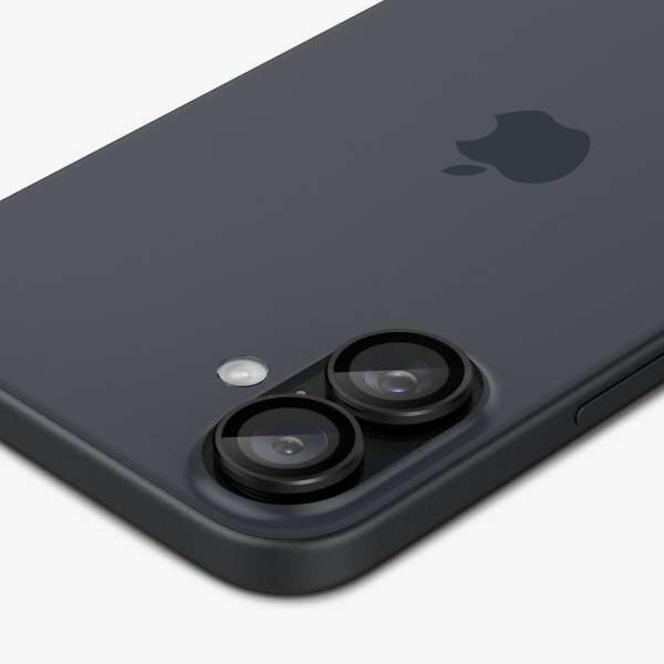 Spigen Glass tR EZ Fit Optik Pro iPhone 16/16 Plus 2 pack Black