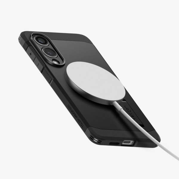 Spigen Tough Armor MagSafe for Samsung Galaxy S25 Edge Black