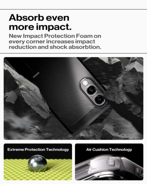 Spigen Tough Armor MagSafe for Samsung Galaxy S25 Edge Black