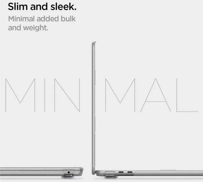 Spigen Thin Fit Macbook Air 15" M3/M2 Crystal Clear