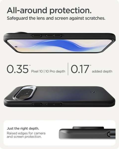 Spigen Thin Fit MagSafe case for Google Pixel 10 Pro XL Black