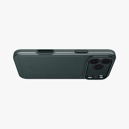 Spigen Thin Fit MagSafe case for iPhone 17 Pro Abyss Green