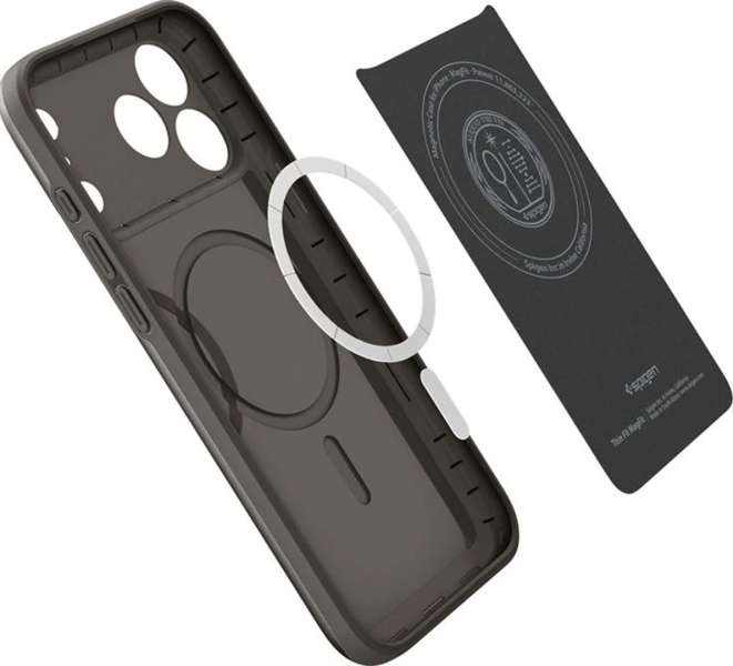 Spigen Thin Fit MagSafe case for iPhone 17 Pro Max Gunmetal