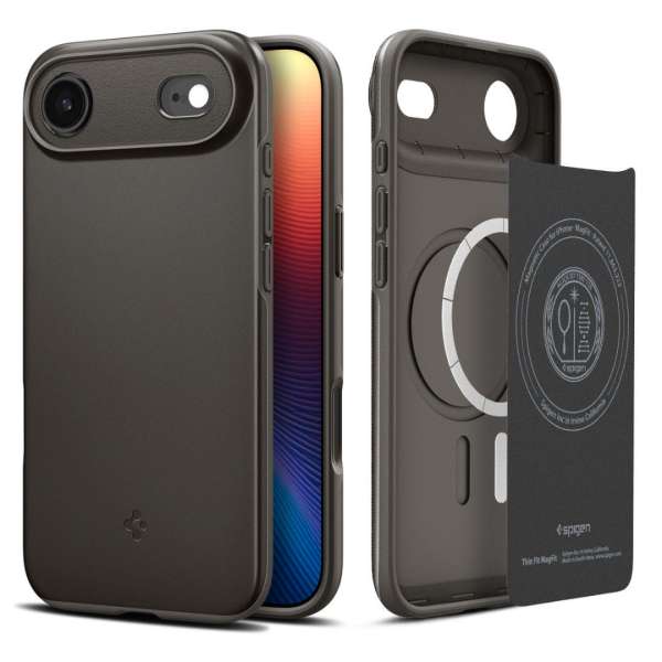 Spigen Thin Fit MagSafe case for iPhone Air Gunmetal