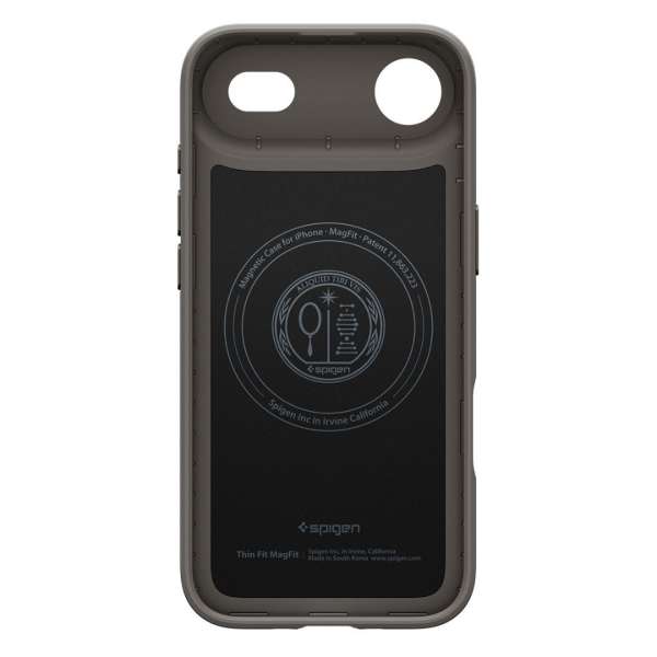 Spigen Thin Fit MagSafe case for iPhone Air Gunmetal